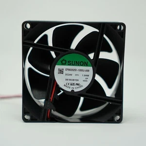 SUNON Ventilateur 80x80x25mm EE80252S1-A99 EF80252S1-A99 Dc 24V 69.64m3/H - Photo 1/1