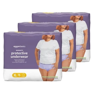 Incontinence/Postpartum Underwear for Women XL, Max Absorbency 48 Count - Picture 1 of 4