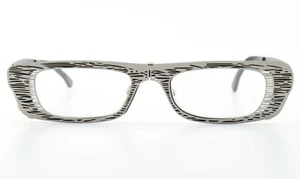 EYE-WITNESS Belgium Brille PJ CS 5 Black Mat Titanium Steel 2010s + THEO Case ML - Picture 1 of 11