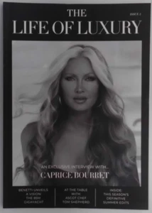 The Life of Luxury magazine #2 2025 Exclusive interview with Caprice Bourret - Picture 1 of 1