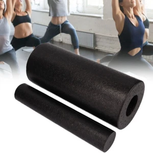 2 In 1 Foam Roller Exercises Muscle Rolling Cylinder Back Fitness Massager NOW - Picture 1 of 12