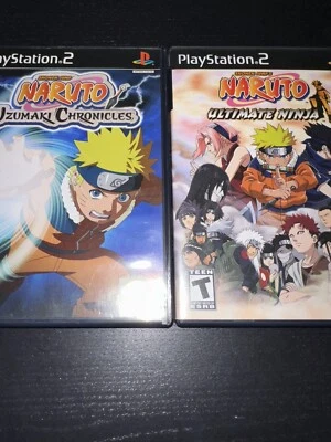 Naruto: Uzumaki Chronicles (Sony PlayStation 2, 2006) BOTH VERSIONS - Image 1 of 4