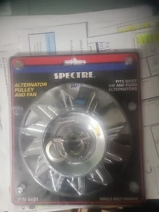 Alternator Pulley And Fan Single Belt - Picture 1 of 2