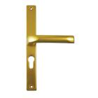 Hoppe  London Upvc Lever Door Furniture To Suit Abt & Union - 48Mm Centres Gold