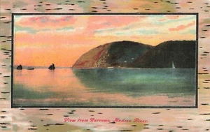 View from Narrows, Hudson River New York PC de colección - Imagen 1 de 2