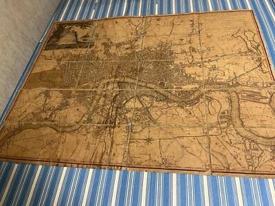 古董伦敦地图  — 第 1/4 张图片