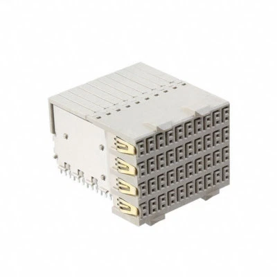 TE AMP 6469001-1 80-Pos 8-Row Right Angle 5.2mm Backplane Connector (Tube of 20) - Image 1 of 3