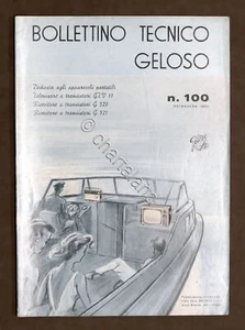Radiotecnica - Bollettino Tecnico Geloso n. 100 - 1966 - Picture 1 of 1