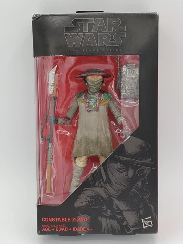 Star Wars Constable Zuvio 09 Force Awakens 2015 Black Series 6" Action Figure Cover