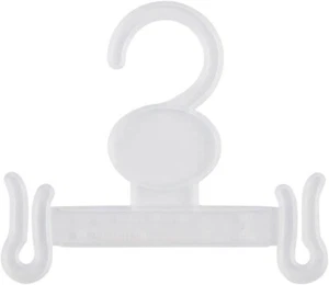 300 Sandal Hangers Clear Plastic 4 ¾" x 4" Retail Merchandise Display - Picture 1 of 2