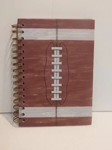 Football Journal Book diary NFL inspired (Lauren Rader design) Spiral Bound Note - Picture 1 of 9