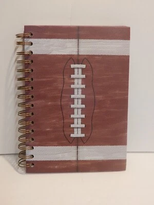 Football Journal Book diary NFL inspired (Lauren Rader design) Spiral Bound Note - Image 1 of 4