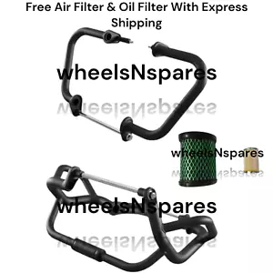 GENUINE Lower & Upper Engine Bars Fit For Triumph Scrambler 400 X Speed 400 - Picture 1 of 4