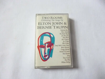 TWO ROOMS ~ CELEBRATING THE SONGS OF ELTON JOHN & BERNIE TAUPIN CASSETTE TAPE - Image 1 of 4