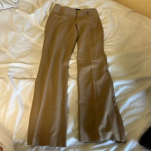 EXPRESS tan EDITOR TROUSER pants size 00R - Picture 1 of 4