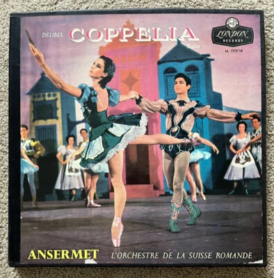 ANSERMET / Delibes - Coppelia 2LP Box Set 1958 London LL1717/18 * /EXCELLENT - Image 1 of 4