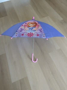 DISNEY Junior Princess SOFIA THE First Girls Umbrella Purple & pink Princes - Picture 1 of 11