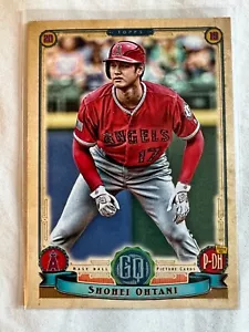 2019 Topps Gypsy Queen Shohei Ohtani 4th of July RARE Image Variation Angels SSP - Picture 1 of 2