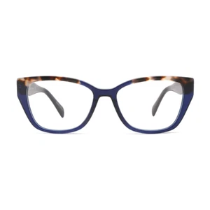 Women’s Cat-Eye Optical Frame Acetate Glasses Tortoiseshell VF0500 54-17-140 - Picture 1 of 25