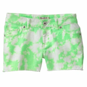 $30 NWT ☀ADJUSTABLE WAIST ☀ Sz 10 1/2 Shorts Tie Dye NEW 10 Plus Girls - Picture 1 of 1