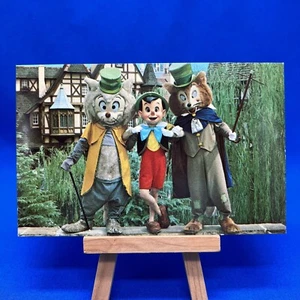 Walt Disney World Vintage Postcard Watch Out Pinocchio! Unposted - Picture 1 of 6