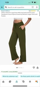 Lounge, Work out Yogahose Damen weites Bein - Bild 1 von 2