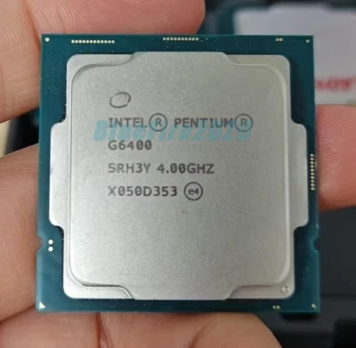 Intel Pentium Gold G6400 4GHz Dual-core SRH3Y 4MB 58W LGA1200 CPU Processor - Image 1 of 4