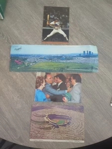 1960er + LA Dodgers farbige Postkarten Stadion Davey Lopez Fernando Valenzuela - Bild 1 von 11