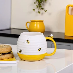 Biene Becher extra groß Getränkebecher Tasse für Tee oder Kaffee - hochwertig - Bild 1 von 8