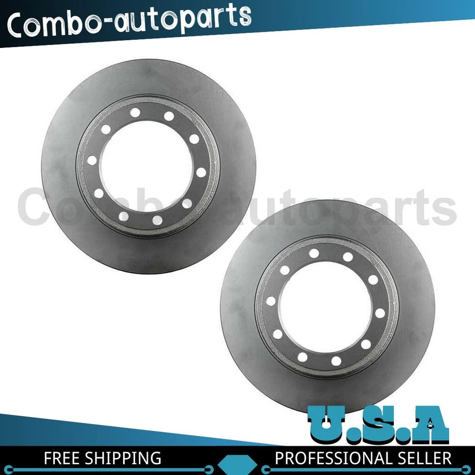 Rotores de freio a disco traseiros compatíveis com 2004-2008 Ford F750 1997-2000 Blue Bird TC1000 - Imagem 1 de 4