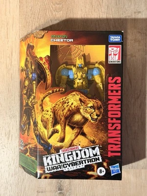 Transformers War For Cybertron Kingdom Cheetor Deluxe Class Figure Beast War MIB - Image 1 of 4