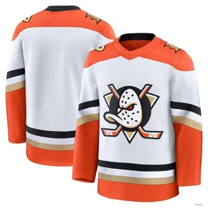 Personalized Anaheim Ducks Hockey Shirt Orange Kits 2025 Hockey Team All Printed - Picture 1 of 5
