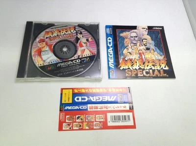 Used Fatal Fury Special Mega CD / Sega CD Game Tested Working NTSC-J - Image 1 of 4