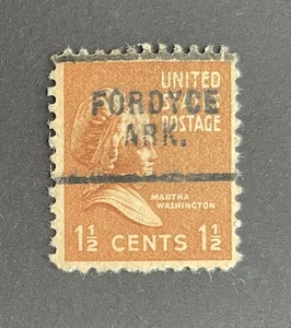 Fordyce, Arkansas Type 703 Precancel - 1½ cents Prexie - U.S. #805 - AR - Picture 1 of 1