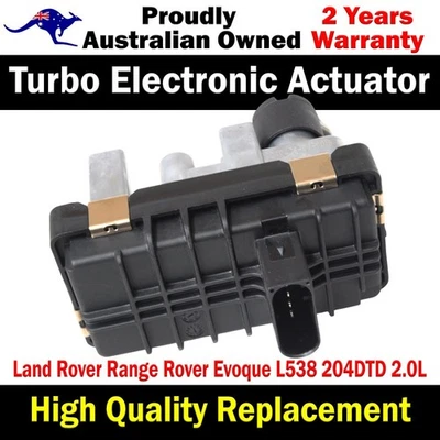 Actuador electrónico turbo para Land Rover Range Rover Evoque L538 204DTD 2,0 L Foto 1 de 4