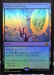 Willowrush Verge #270 Aetherdrift Foil Land - Imagen 1 de 2