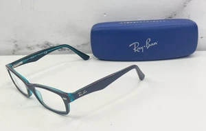 Blue / Orange-Stripe Ray-Ban 1530 3587 48 []16 130 JRs Eyeglass Frames | +Case - Picture 1 of 13