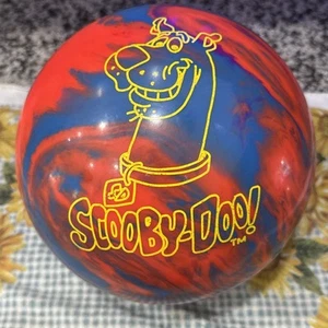 Scooby Doo Bowling Ball Pound USA Made Hannah Barbera Vintage Swirl Brunswick 8 - Picture 1 of 7