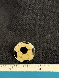 Soccer Ball Lapel Hat Pin Goal Tie Tack League Sports Football Futbol - Picture 1 of 3