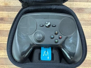Valve Steam controller, never used, with case and dongle. Tested working. - Picture 1 of 5