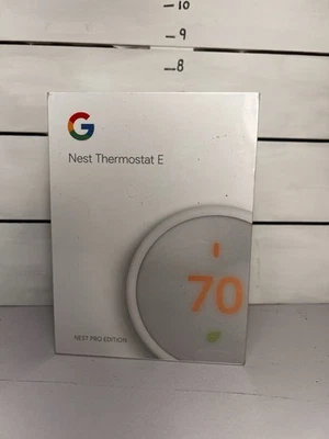 New Google Nest Thermostat E Pro Edition - Model A0063  T4002ES - Image 1 of 4