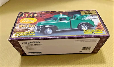 ERTL Prestige 1940 Ford Wrecker Texaco #19657 1/25 Diecast 1999 NEW NIB (RARE) - Image 1 of 4