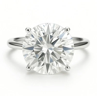 5.03 Ct Round Cut IGI & UGL Certified Lab Grown CVD Diamond E Color VS1 Clarity - Image 1 of 4