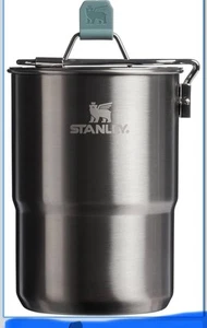 Stanley Wildfare Go 4-Pc Two Cup Stainless Steel Cookset - 32oz Pot & Lid - Picture 1 of 8