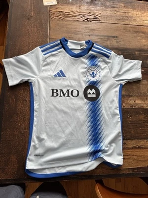 Montreal Impact 2024/25 adidas Aeroready MLS Soccer Away Jersey HZ6211 Sz Medium - Image 1 of 2
