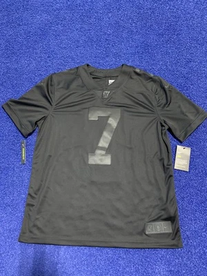 Camiseta deportiva negra triple para hombre Colin Kaepernick NIKE Icon "True to 7" 2.0 grande nueva con etiquetas Foto 1 de 4