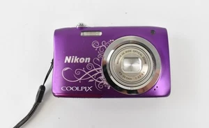 Nikon Coolpix A100 20.1MP Digital Camera Purple Compact - Picture 1 of 5