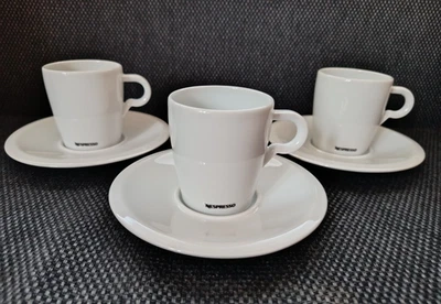 NESPRESSO 3er Set Espresso Lungo Tassen & UT Edition Professional Collection - Bild 1 von 2