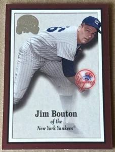 JIM BOUTON 2000 FLEER GREATS OF THE GAME Card #66 NM-MT Condition - Picture 1 of 2
