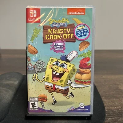 SpongeBob : Krusty Cook-Off Extra Krusty Edition- Nintendo Switch - Image 1 of 4